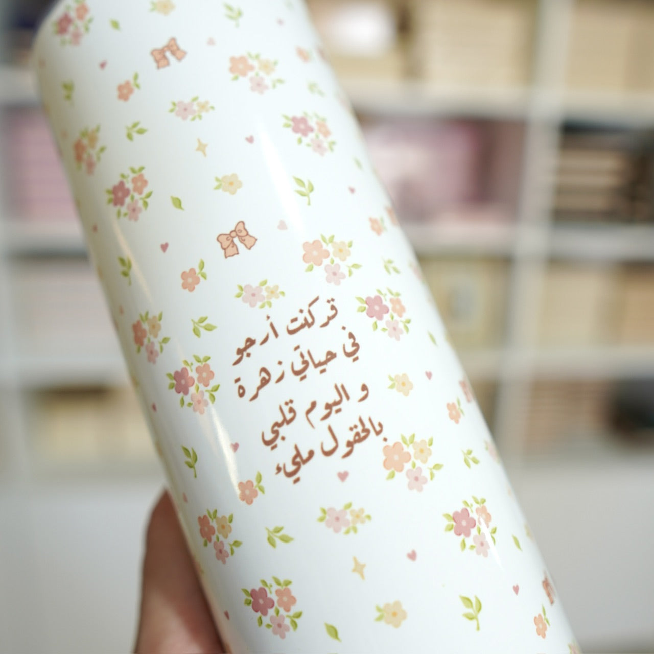 كوب ٦٠٠ مل - باترن ورد